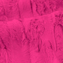 Luxe Cuddle Willow Think Pink 58" - 60" Fabric per yard