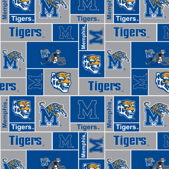 Memphis Tigers - Fleece - Box Logo
