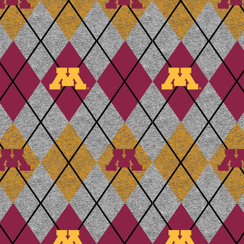 Minnesota Gophers - Fleece - Heather Argyle