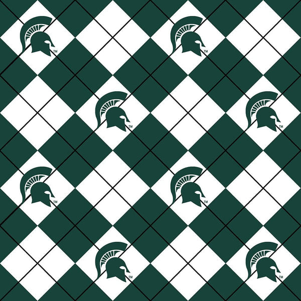 Michigan State Spartans - Fleece - Argyle
