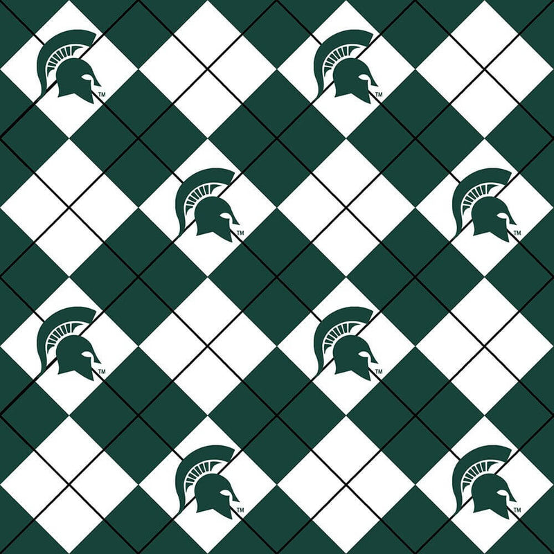Michigan State Spartans - Fleece - Argyle