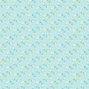 Market Day - Floral Wreath - Teal