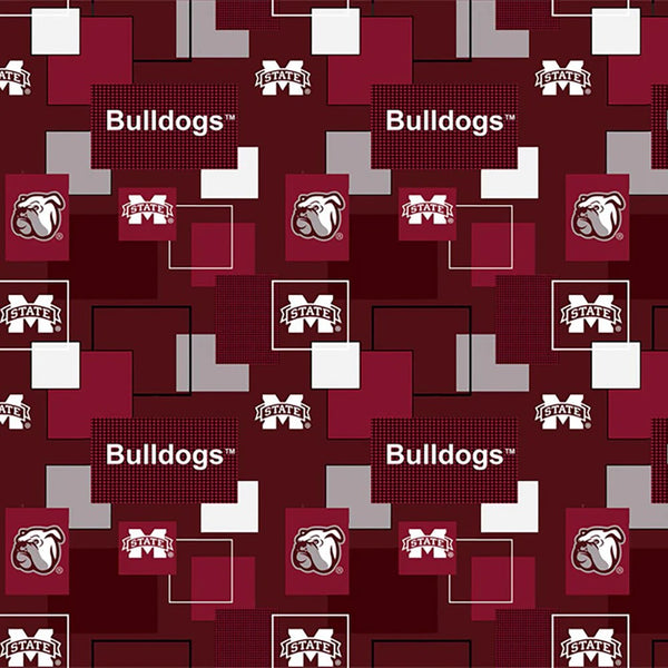 Mississippi State Bulldogs - Block Allover