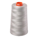 Mako Cotton Embroidery Thread 50wt 6452yds Light Grey