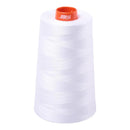 Aurifil 50wt Mako Cotton Embroidery Thread 6452yds - White