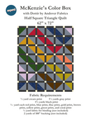 McKenzie's Color Box - Quilt Kit