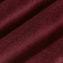 Merlot Solid Cuddle 3 58/60" Fabric per yard