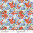 Multi America the Beautiful Flowerbed 44"/45" Cotton Fabric Per yard