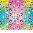 Multi Joyful 44"/45" Cotton Fabric Per Yard