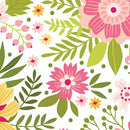 Pink Daybreak Coral Cotton Wideback Fabric per yard
