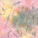 Pink Wave Dots Cotton 44"/45" Fabric Per Yard