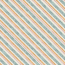 Stripes Vintage Summer 43"/44" Cotton Fabric Per Yard