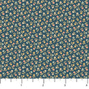 Multi Teal Manoir Antiques Road Show 44"/45" Cotton Fabric Per Yard