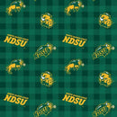 North Dakota State Bison - Buffalo Plaid