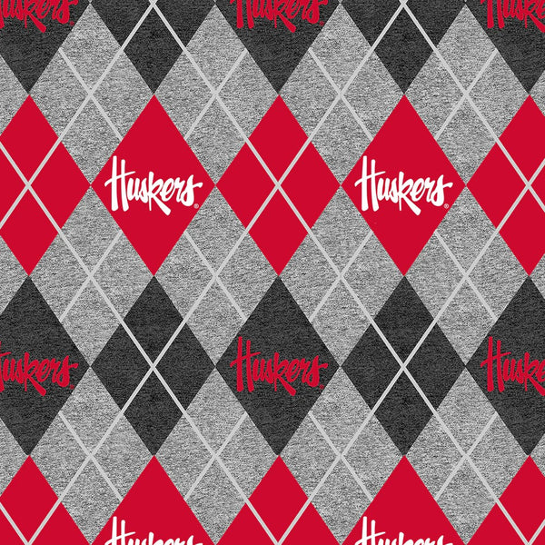 Nebraska Cornhuskers - Fleece - Heather Argyle