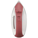 Panasonic Compact Cordless Steam Iron with Charging Station and Carry Case - Red