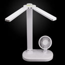 The Nifty LumiBreeze- LED Desk Lamp and Fan