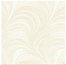 Natural Cream Color Wave Texture Flannel Wideback Fabric Per Yard
