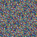 Navy Mingle Confetti Cotton 44"/45" Fabric Per Yard