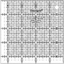 Omnigrid Square Ruler 4.5 in