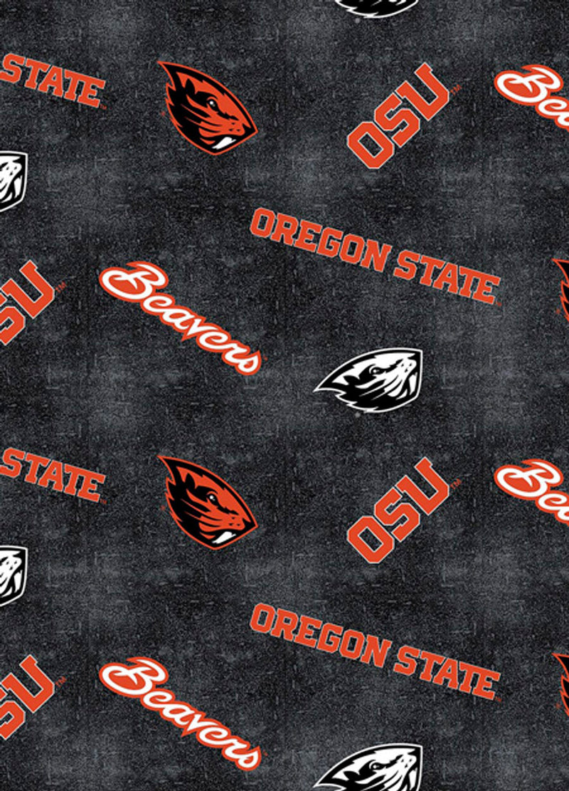 Oregon State Beavers - Distressed Logo Flannel