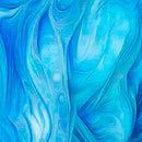 Ocean Horizons Ombre Wave Cotton 44"/45" Fabric Per Yard