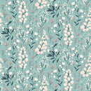 Painted Blossoms - Field of Dreams - Teal
