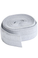 Fold-Over Elastic, Pewter, 3/4" x 2 Yards