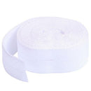Fold-Over Elastic, White, 3/4" x 2 Yards