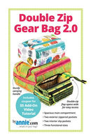 Double Zip Gear Bags 2.0 Sewing Pattern