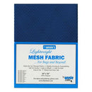 Lightweight Mesh Fabric, Blastoff Blue, 18" x 54"