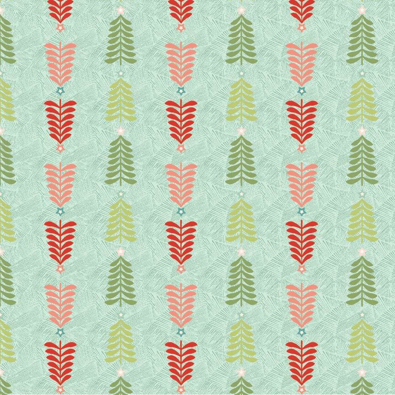 Prairie Christmas - Oh Christmas Tree - Teal