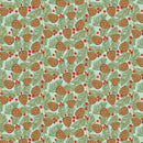 Prairie Christmas - Traditional Pine Cones - Teal