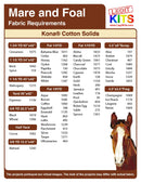 Mare & Foal Quilt Kit