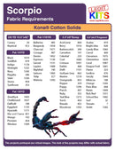 Scorpio Quilt Kit