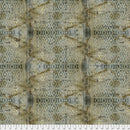 Neutral Stained Damask Abandoned 44"/45" Cotton Fabric Per Yard