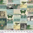 Teal Collage Tim Holtz  PWTH270