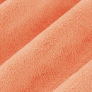 Papaya Solid Cuddle 3 58/60" Fabric per yard