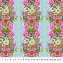Perennial Borders Beata's Garden in Seafoam AMT137-78V Cotton 44"/45" Fabric Per Yard