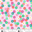 Color Pop Playground - Petal Hexie Garden - Cotton 44"/45" Fabric Per Yard