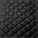 Diamond Quilted Foam Backed Faux Leather Vinyl Fabric