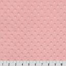 Pink Blush Cuddle Dimple Fabric per yard