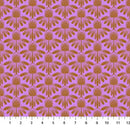 Pink Echinacea Indelible by Anna Maria for Northcott Cotton 44"/45" Fabric Per Yard