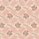 Pink Floral Trellis Lost Gardens of Heligan Cotton 43"/44" Fabric Per Yard