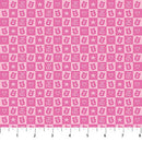 Pink Joyful 44"/45" Cotton Fabric Per Yard