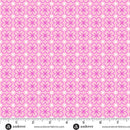 Color Pop Playground - Pink Pixel Petals - Cotton 44"/45" Fabric Per Yard