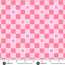 Color Pop Playground - Pink Twinkle Tiles - Cotton 44"/45" Fabric Per Yard