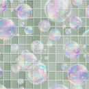 Please Seat Yourself Bubble Tiles Cotton 43"/44" Fabric Per Yard