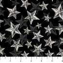 Pumpkin Toss Black 44"/45" Cotton Fabric Per Yard