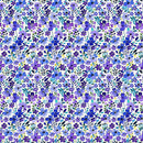 Purple Digital Lisa Lovelies 44"/45" Cotton Fabric Per Yard